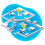 AVM FRITZ!Repeater 2400 Repetidor Blanco