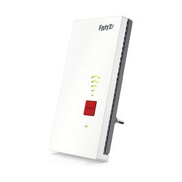 AVM Repeater 2400 WLAN, Repetidor de Red Inalámbrico y por Cable, 1733 Mbit/s, Blanco