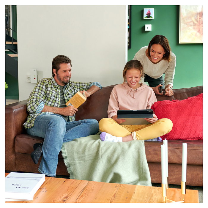 FRITZ! Repeater 2400 Repetidor WiFi AC Dual Band 1733 Mbps Gigabit Ethernet WLAN Blanco