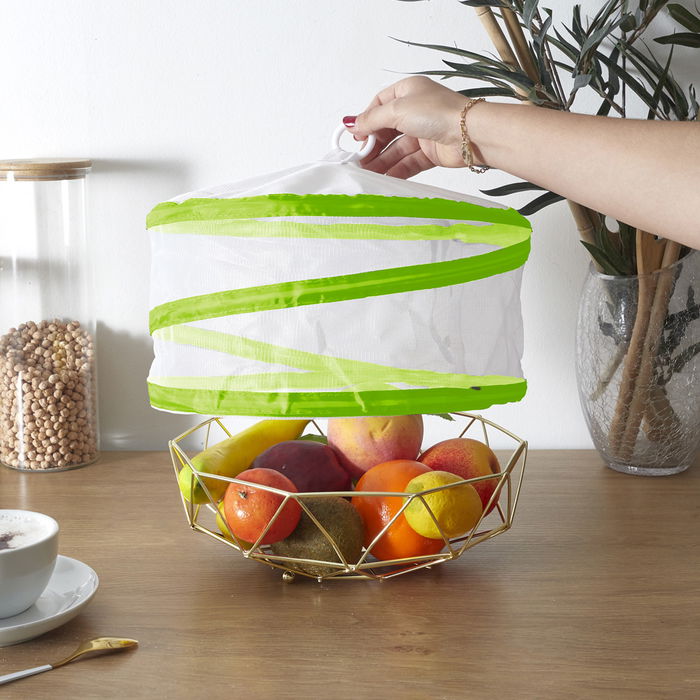 Easy Make Campana Mosquitera para Alimentos Altura 17 cm Diámetro 30 cm Protege de Insectos
