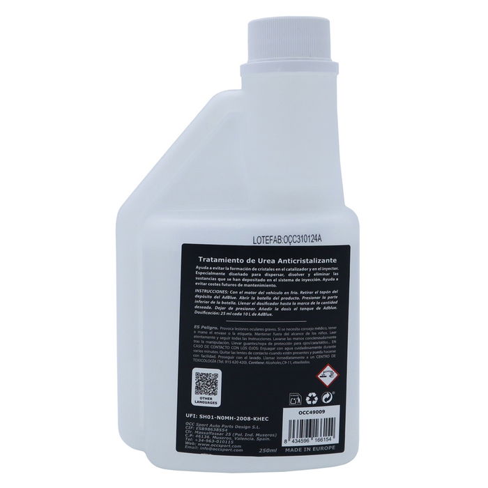 Tratamiento Urea para sistemas AdBlue OCC Motorsport OCC49009 250 ml Tratamiento Urea para sistemas AdBlue OCC Motorsport OCC49009 250 ml