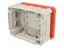 OBO BETTERMANN Caja de conexiones T 100 con diafragmas de membranas