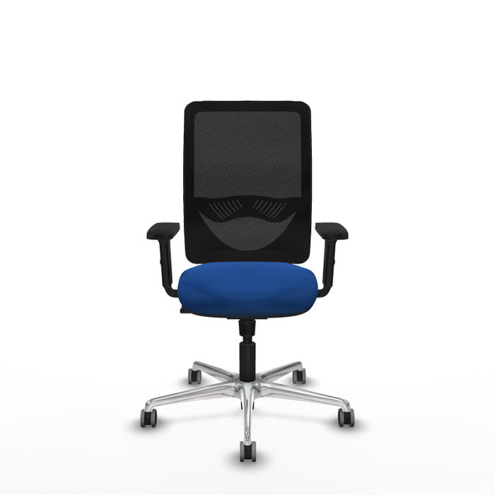 PIQUERAS Y CRESPO Silla de oficina Zulema con mecanismo Sincro, Azul y Negro PIQUERAS Y CRESPO Silla de oficina Zulema con mecanismo Sincro, Azul y Negro
