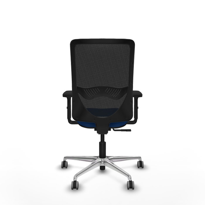 PIQUERAS Y CRESPO Silla de oficina Zulema con mecanismo Sincro, Azul y Negro PIQUERAS Y CRESPO Silla de oficina Zulema con mecanismo Sincro, Azul y Negro