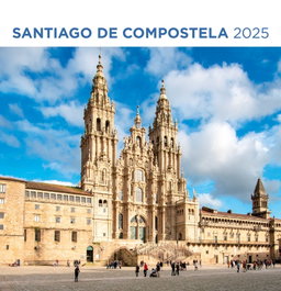 TRIANGLE POSTALS, Cal. 2025 ST (14x15 cm) Santiago Compostela - VV.AA.