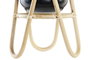 DKD Home Decor Macetero de Bambú y Metal con Maceta 26x26x40 cm