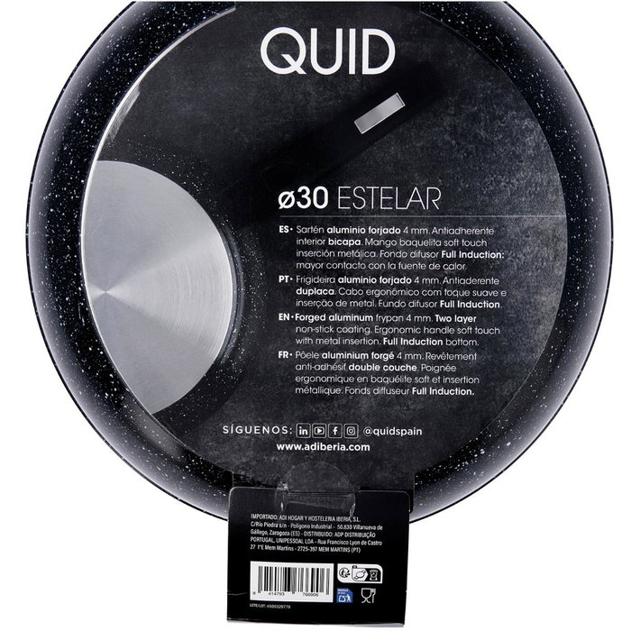 Sartén Aluminio Forjado Estelar Quid 30 cm (6 Unidades)