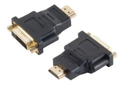 MicroConnect HDM1924F Adaptador HDMI a DVI-D para Conexión de Dispositivos de Pantalla, Alta Calidad y Resolución