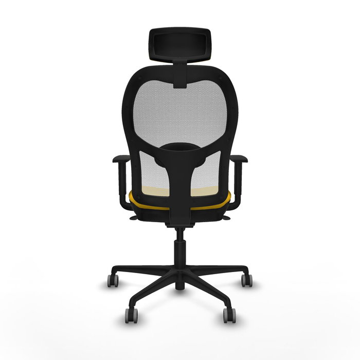 PIQUERAS Y CRESPO Silla de oficina Jorquera Amarillo/Blanco PIQUERAS Y CRESPO Silla de oficina Jorquera Amarillo/Blanco