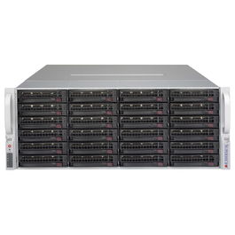 Supermicro SuperMicro 4U Server Chassis 36 Bays 3.5 inch Hot Swap 2x1200W PSU Chassis, Sin Envío, Incluye Múltiples Bays de Almacenamiento para Configuración de Servidor