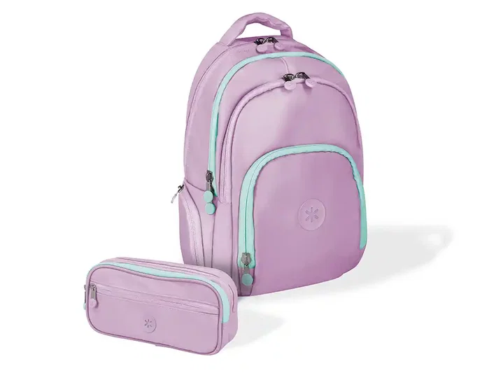 Antartik Mochila Fusion Flex Multibolsillo Morado 19l