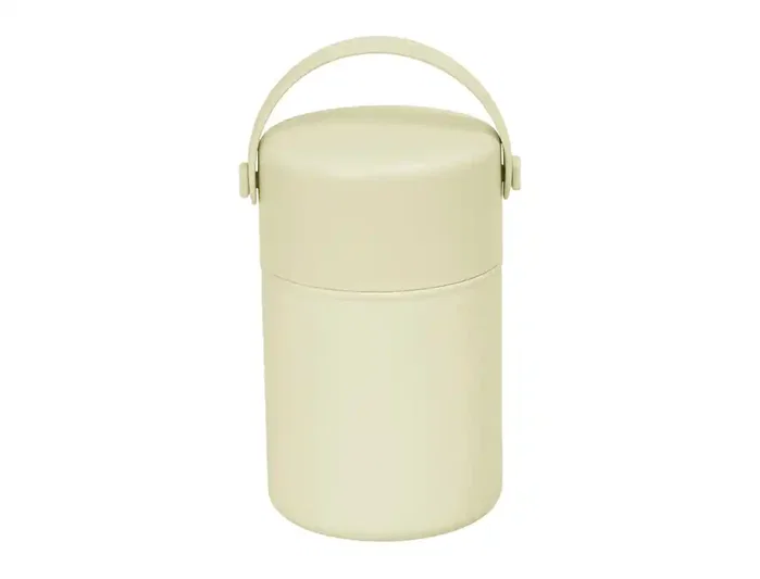 Safta Fiambrera Térmica con Vaso, 850 ml, 170x105 mm - Conserva la Temperatura de Comidas y Bebidas