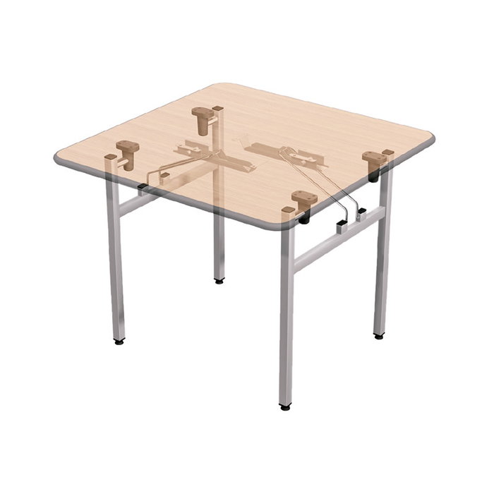 PATAS DE MESA Bastidor Plegable para Mesa Flexo 3, Cromo, Altura 71 Cm, Juego de 2 Bastidores para Tablero Mínimo 1500x700 Mm PATAS DE MESA Bastidor Plegable para Mesa Flexo 3, Cromo, Altura 71 Cm, Juego de 2 Bastidores para Tablero Mínimo 1500x700 Mm