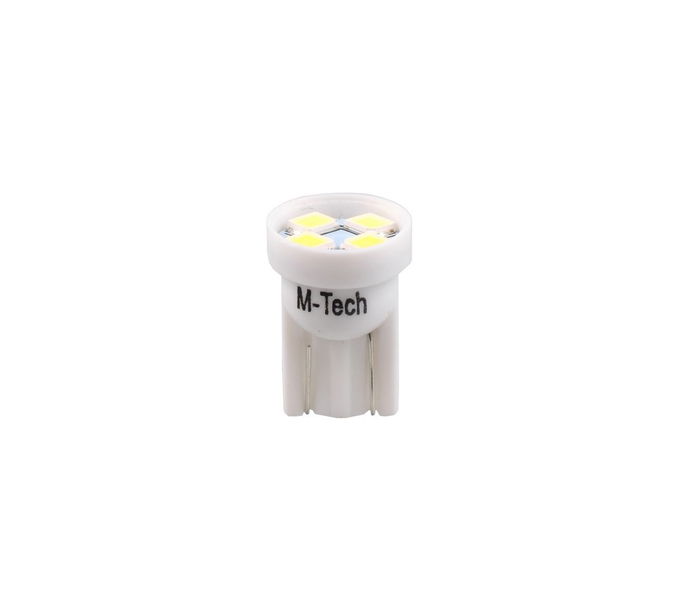 M-Tech L917 W - W5 W 4XSmd3528 24 V Blanco Blister 2X LED Lámparas