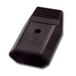 FINSTOCK Base Aérea Bipolar Negra 10A-250V 11009-54420 FINSTOCK Base Aérea Bipolar Negra 10A-250V 11009-54420