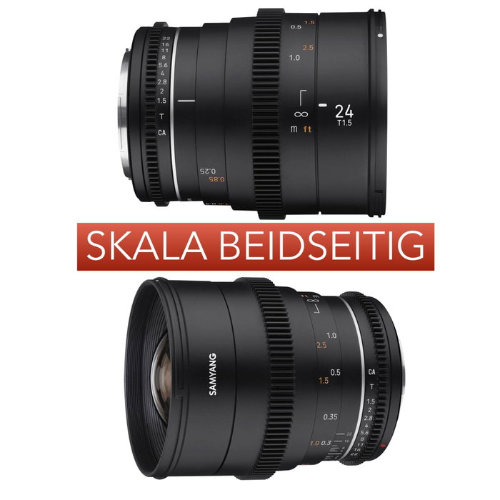 Samyang MF 24mm T1,5 VDSLR MK2 Fuji X
