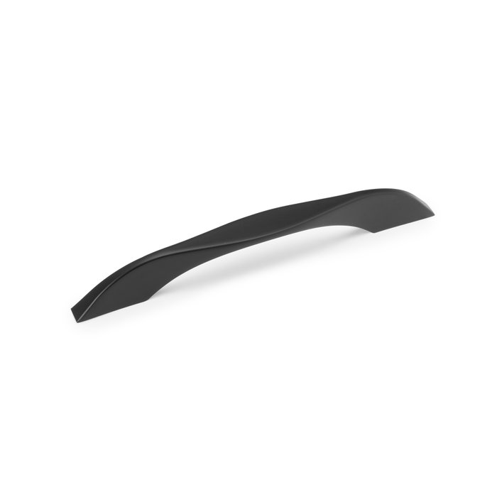Emuca Lote de 8 tiradores para mueble Varna, L181mm, intereje 160mm, Zamak, Pintado negro Emuca Lote de 8 tiradores para mueble Varna, L181mm, intereje 160mm, Zamak, Pintado negro