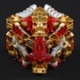 Megabox Figuras Cubes IB-04 Golden Dragon 15 cm