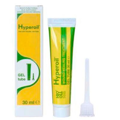 Hyperoil Gel Tubo 30ml para Cicatrización y Regeneración de Piel y Heridas