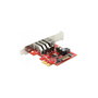 DeLOCK 89382 Tarjeta PCI Express x1 con 3x USB 5 Gbps y 1x Gigabit LAN Low Profile