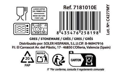 Inde Mug Albada 350 Cc (Pack de 48 Unidades)