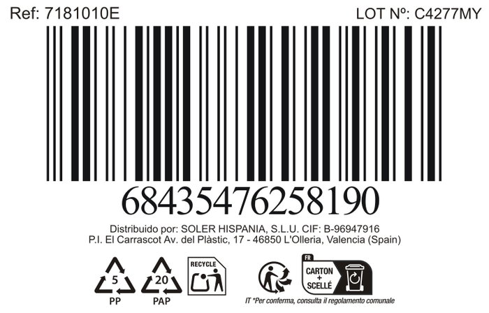 Inde Mug Albada 350 Cc (Pack de 48 Unidades)