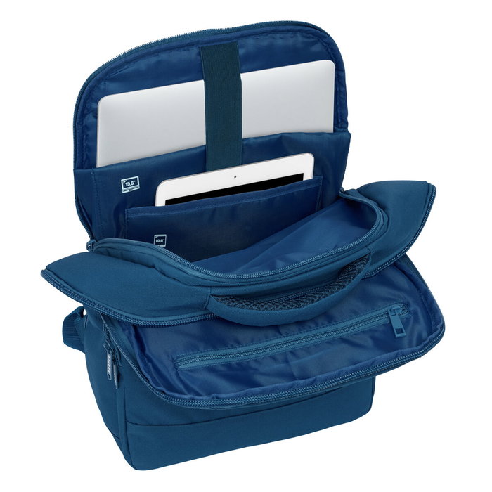 Safta Mochila doble para portátil 15,6 pulgadas con USB y tablet Harper & neyer