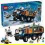 LEGO 60471 City Arktis-Truck mit Labor - Juego de Construcción Laboratorio Científico Móvil Exploradores Árticos, 1064 Piezas, Para 8+ Años