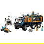 LEGO 60471 City Arktis-Truck mit Labor - Juego de Construcción Laboratorio Científico Móvil Exploradores Árticos, 1064 Piezas, Para 8+ Años