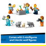 LEGO 60471 City Arktis-Truck mit Labor - Juego de Construcción Laboratorio Científico Móvil Exploradores Árticos, 1064 Piezas, Para 8+ Años