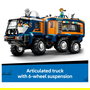 LEGO 60471 City Arktis-Truck mit Labor - Juego de Construcción Laboratorio Científico Móvil Exploradores Árticos, 1064 Piezas, Para 8+ Años