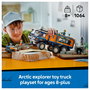 LEGO 60471 City Arktis-Truck mit Labor - Juego de Construcción Laboratorio Científico Móvil Exploradores Árticos, 1064 Piezas, Para 8+ Años