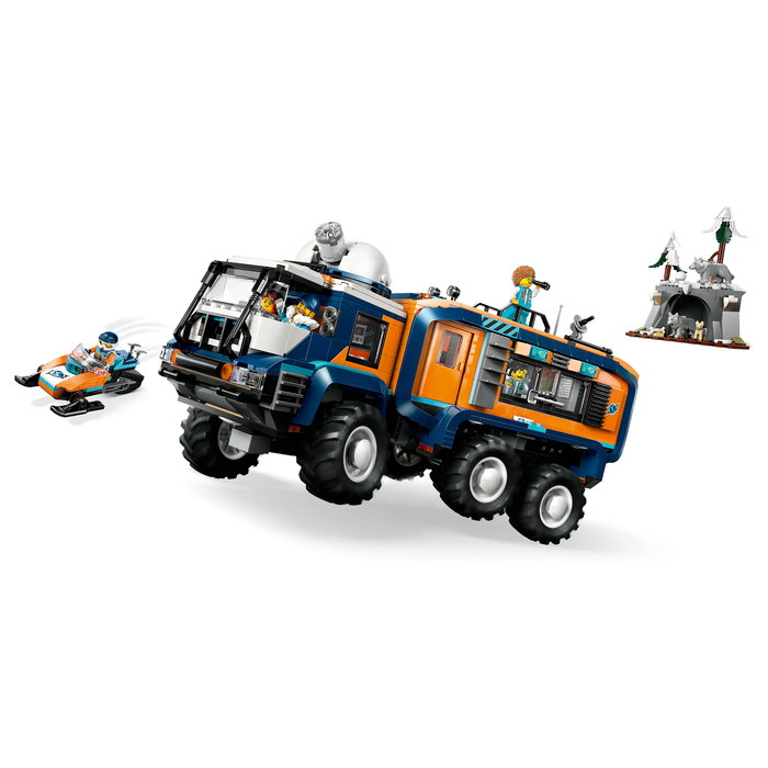 LEGO 60471 City Arktis-Truck mit Labor - Juego de Construcción Laboratorio Científico Móvil Exploradores Árticos, 1064 Piezas, Para 8+ Años