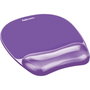 Fellowes Alfombrilla de ratón con reposamuñecas de gel Violeta