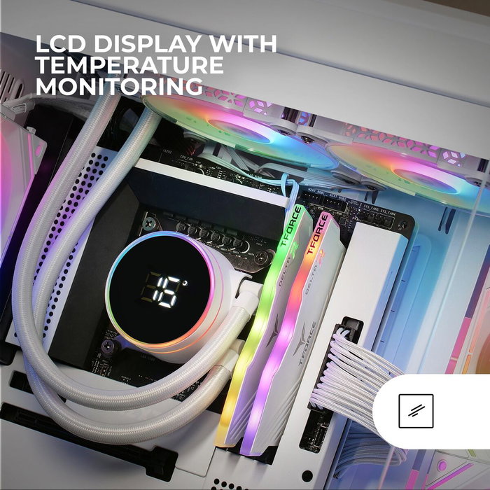 Mars Gaming ML-LCD240 Blanco
