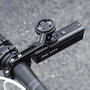 Rockbros Luz delantera de bicicleta 1000 lm con cable USB-C a USB-A, negra