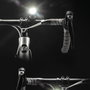 Rockbros Luz delantera de bicicleta 1000 lm con cable USB-C a USB-A, negra