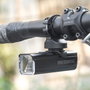 Rockbros Luz delantera de bicicleta 1000 lm con cable USB-C a USB-A, negra