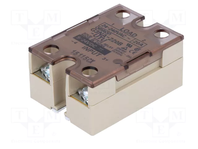 OMRON G3NA Relé de semiconductor 20A 24-240VAC 5-24VDC OMRON G3NA Relé de semiconductor 20A 24-240VAC 5-24VDC
