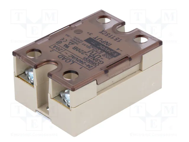 OMRON G3NA Relé de semiconductor 20A 24-240VAC 5-24VDC OMRON G3NA Relé de semiconductor 20A 24-240VAC 5-24VDC