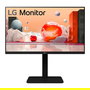 LG 24BA550-B Monitor 24" FHD IPS 100Hz 5ms con Altavoces, Pivote, Ajuste de Altura, DisplayPort, HDMI, VGA, USB, Negro