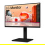 LG 24BA550-B Monitor 24" FHD IPS 100Hz 5ms con Altavoces, Pivote, Ajuste de Altura, DisplayPort, HDMI, VGA, USB, Negro