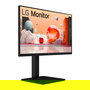 LG 24BA550-B Monitor 24" FHD IPS 100Hz 5ms con Altavoces, Pivote, Ajuste de Altura, DisplayPort, HDMI, VGA, USB, Negro