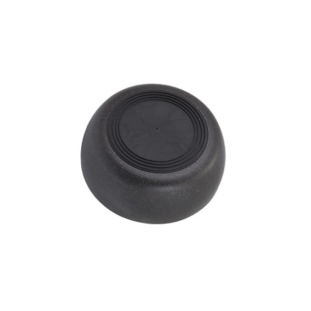 Nayeco Comedero para Perros y Gatos de Bambú Negro 1500 mL, Sostenible, Antideslizante, Aptos Lavavajillas y Microondas, Base Estable