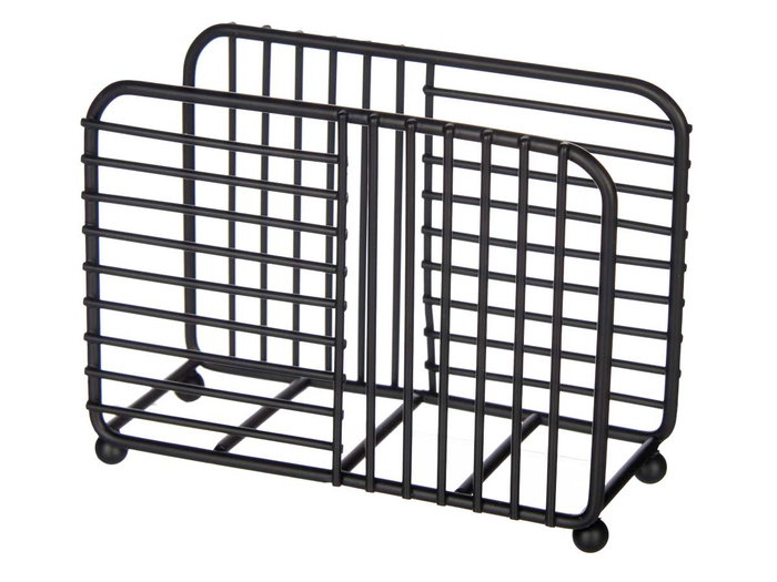 Kinvara Servilletero Metal Negro 15x11.5x6.5 cm (Set de 6) Kinvara Servilletero Metal Negro 15x11.5x6.5 cm (Set de 6)