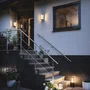 Philips Hue Aplique de Pared Impress - Luz Blanca y de Color - Negro - Grande - IP44 - PHI8718696170496