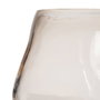 Jarrón Taupé Cristal 18 x 18 x 14,5 cm