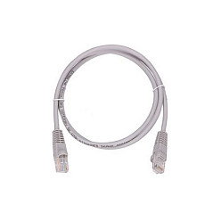 Extralink Patchcord LAN Kat.5e UTP 1m Gris