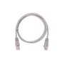 Extralink Patchcord LAN Kat.5e UTP 1m Gris