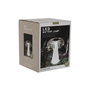 DKD Home Decor Lámpara de Sobremesa LED de Acrílico Transparente Táctil